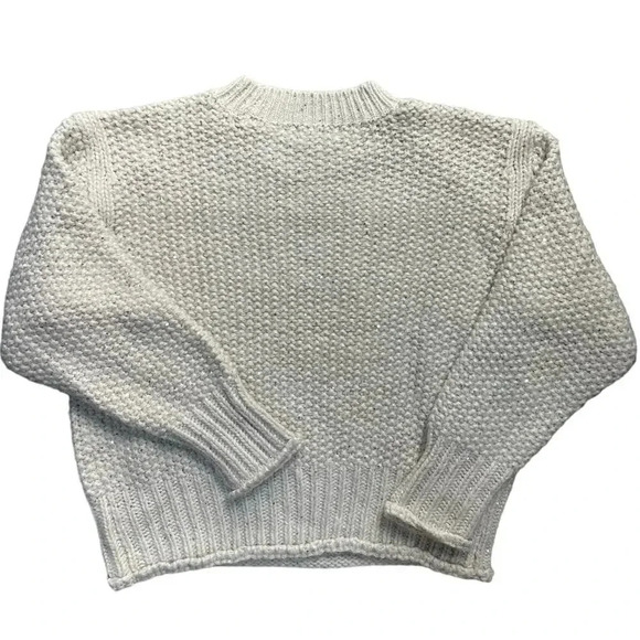 Lyla and Luxe sequin knit sweater. Large - Picture 2 of 4